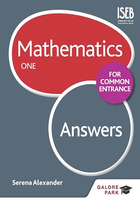 Mathematics for Common Entrance One Answers