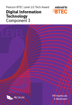 Pearson BTEC Tech Award in Digital Information Technology Component 3