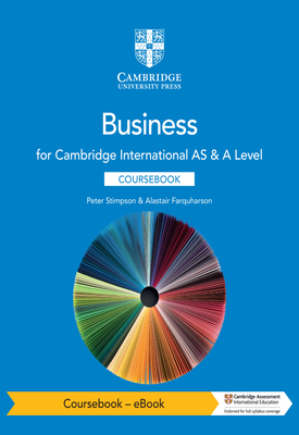 Cambridge International AS & A Level Business Coursebook