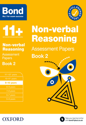 Bond 11+ Non-Verbal Reasoning Assessment Papers 9-10 Book 2