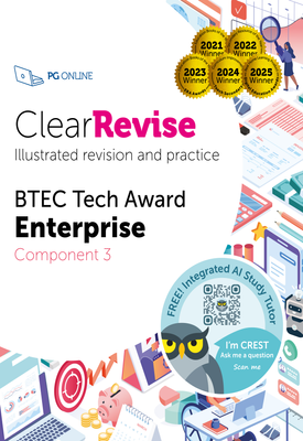 Clear Revise BTEC Tech Award Component 3 - Illustrated revision and practice