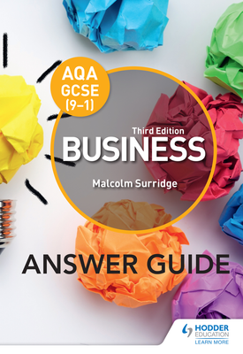 AQA GCSE (9 1) Business Third Edition Answer Guide
