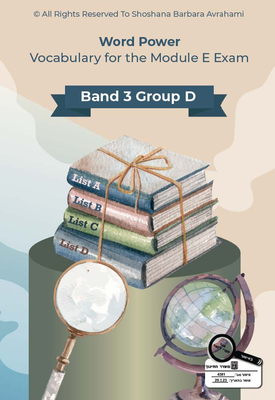 WORD POWER - Band 3 VOCABULARY- GROUP D