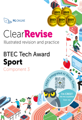 ClearRevise BTEC Tech Award Level 1/2 Sport, Component 3